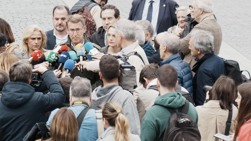 El líder del PP, Alberto Núñez Feijóo.