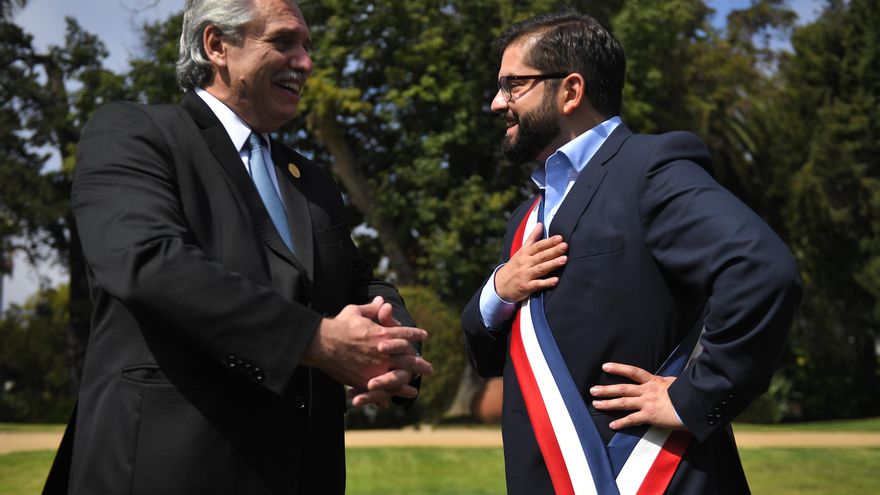 Boric anunció que su primer viaje al exterior será a Argentina a comienzos de abril