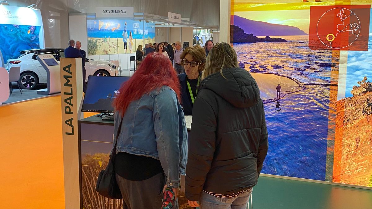 La Palma se promociona en la feria Expovacaciones.