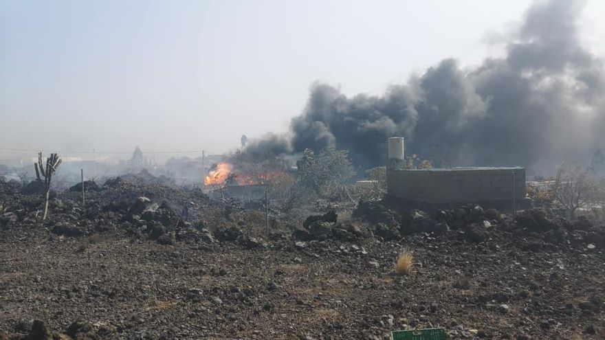 Imagen del incendio de El Paso.