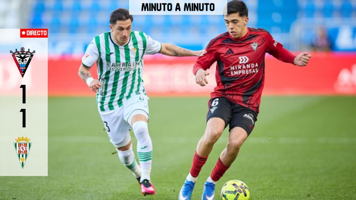 Empata el partido el Mirandés.