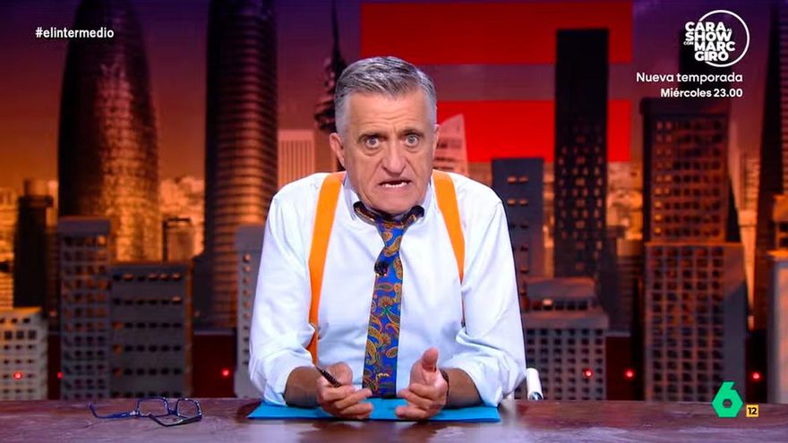 El Gran Wyoming, presentador de 'El Intermedio'