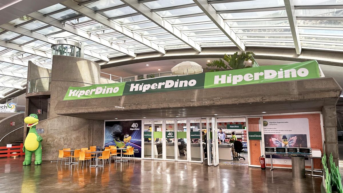 Tienda de HiperDino en la TLP.