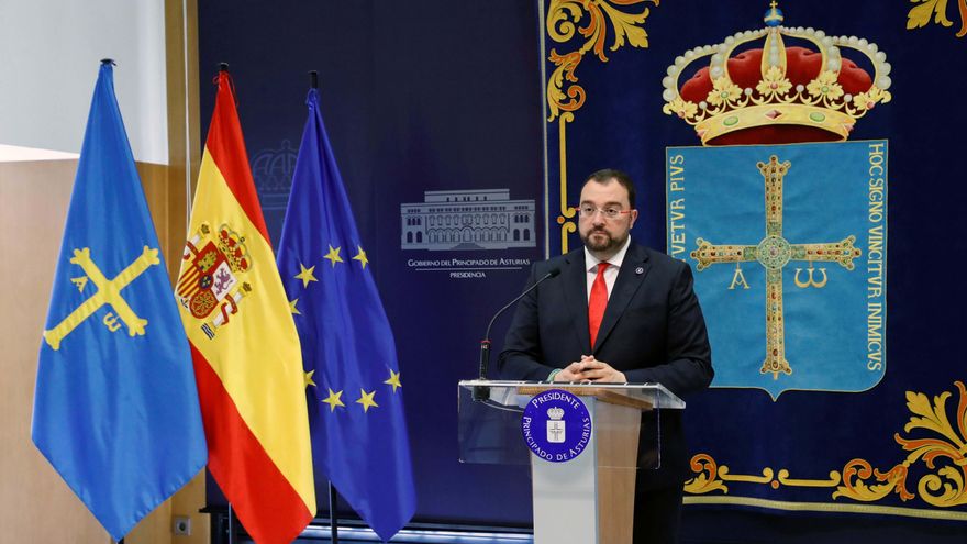 Adrián Barbón apura los plazos y lleva la constitución del parlamento asturiano al 26 de junio