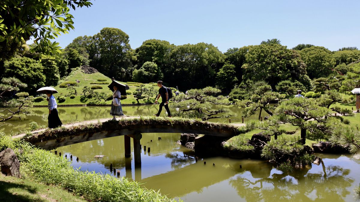 Jardines japoneses en Kiyosumi.