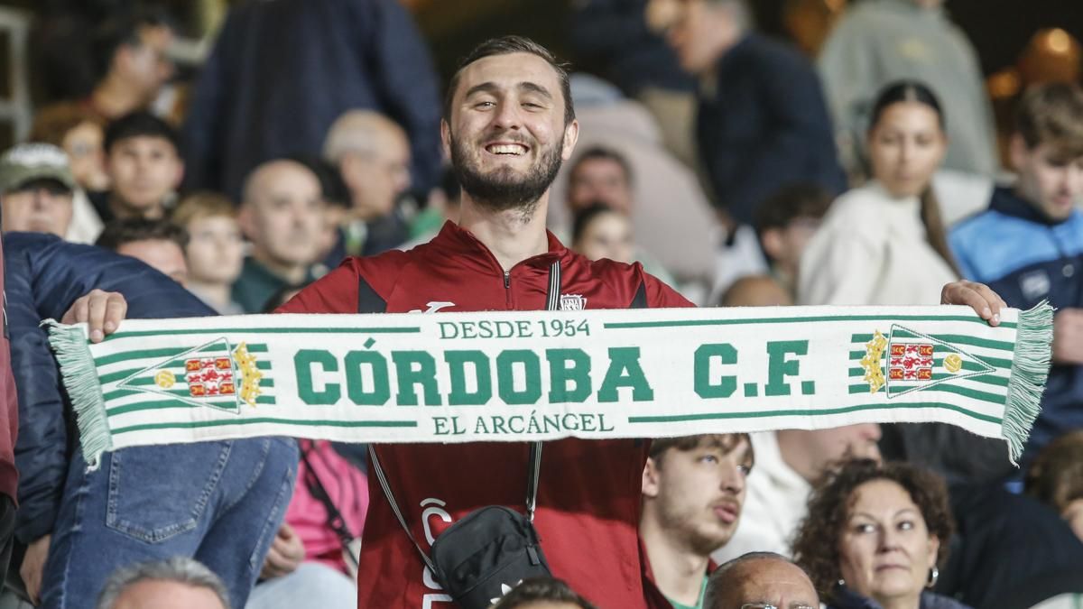 Grada Blanquiverde del Córdoba CF - FC Andorra