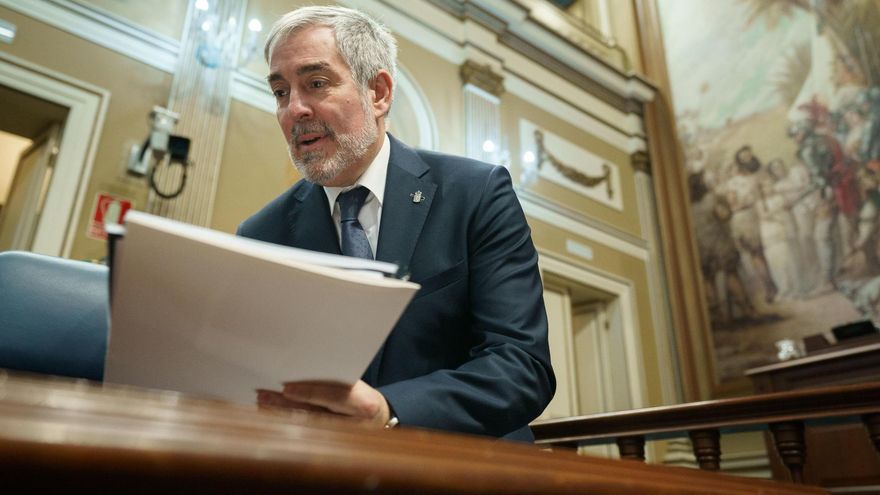 Clavijo dice que destinar el 5% del PIB a Educación "es una recomendación no obligatoria" pese a que lo dice la Ley canaria