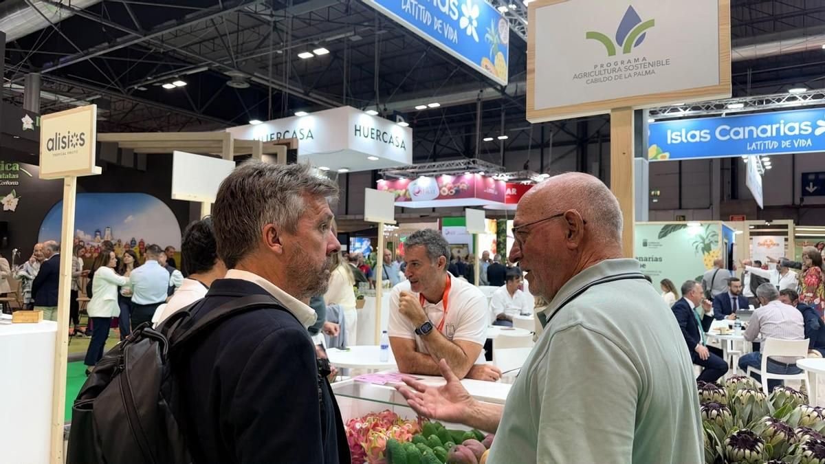 La Palma “consolida la internacionalización” de los productos hortofrutícolas en la Feria Fruit Attraction