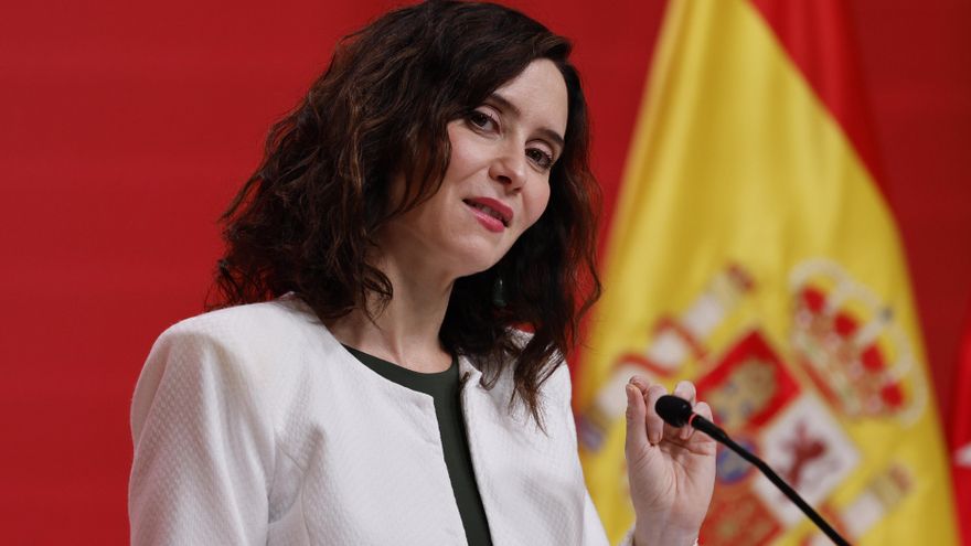La presidenta madrileña, Isabel Díaz Ayuso. EFE/ Mariscal