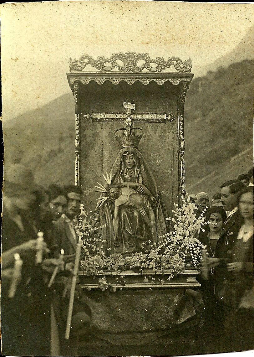 Virgen de Las Angustias, 1929. Foto MRQ.