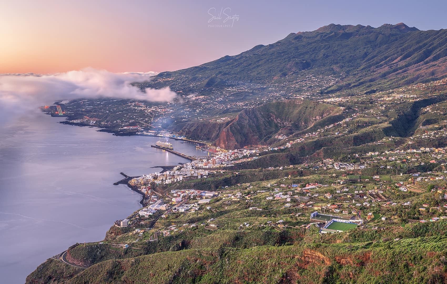 Panorámica de Santa Cruz de La Palma. SAÚL SANTOS
