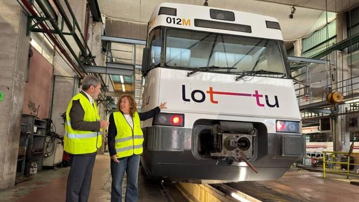 Euskadi estrena por fin los trenes Lottu, la nueva marca vasca del servicio de Cercanías de Renfe