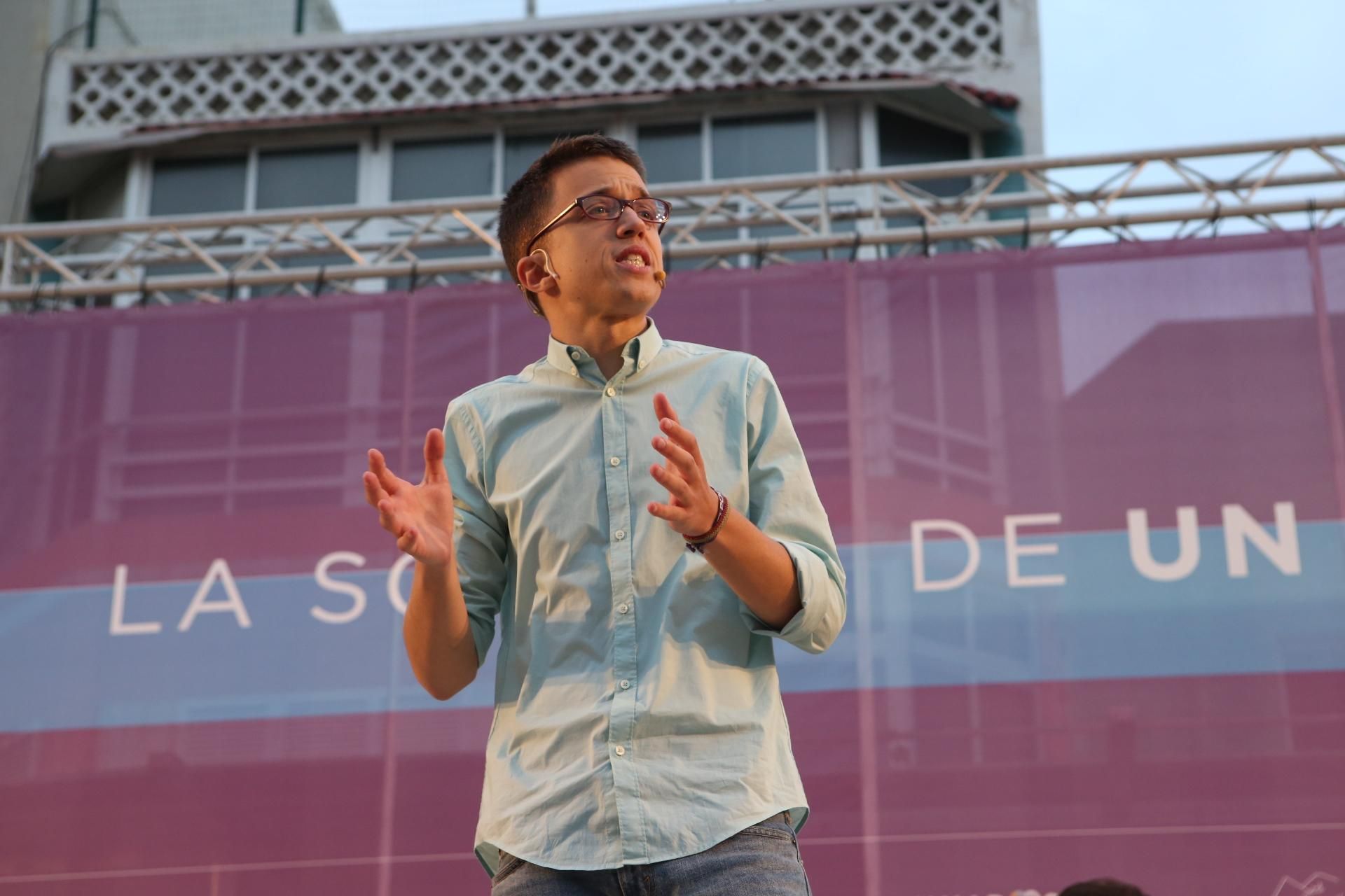Íñigo Errejón en Las Palmas de Gran Canaria