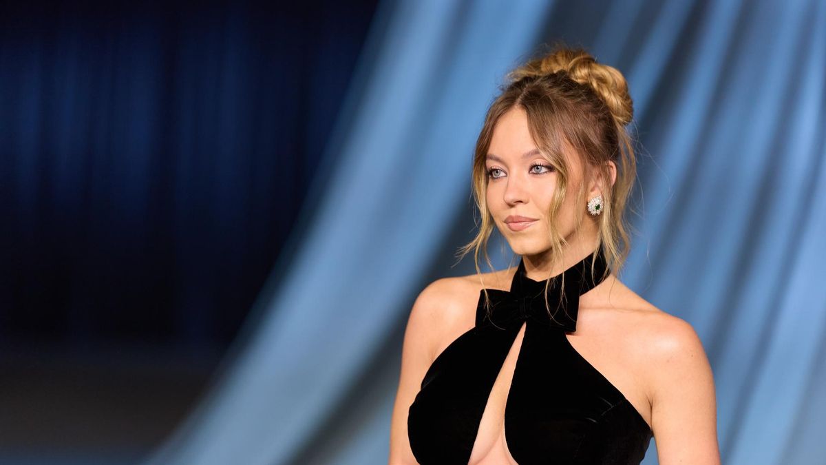 La actriz estadounidense Sydney Sweeney en la Gala de la Academia en el Museo de la Academia de Artes y Ciencias Cinematográficas en Los Ángeles, el pasado 18 de octubre de 2025.