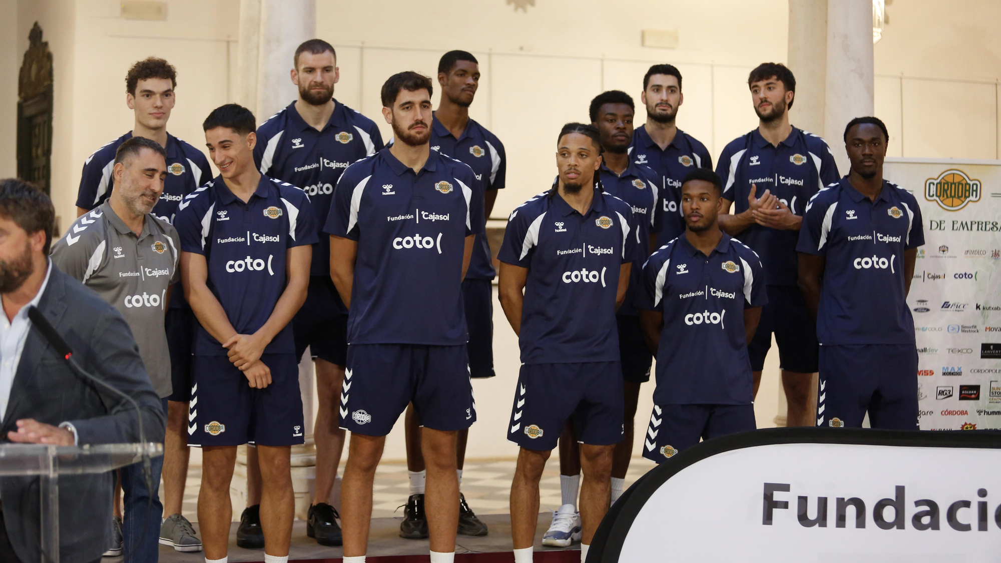 Presentación de los equipos del Cajasol Coto Córdoba CB