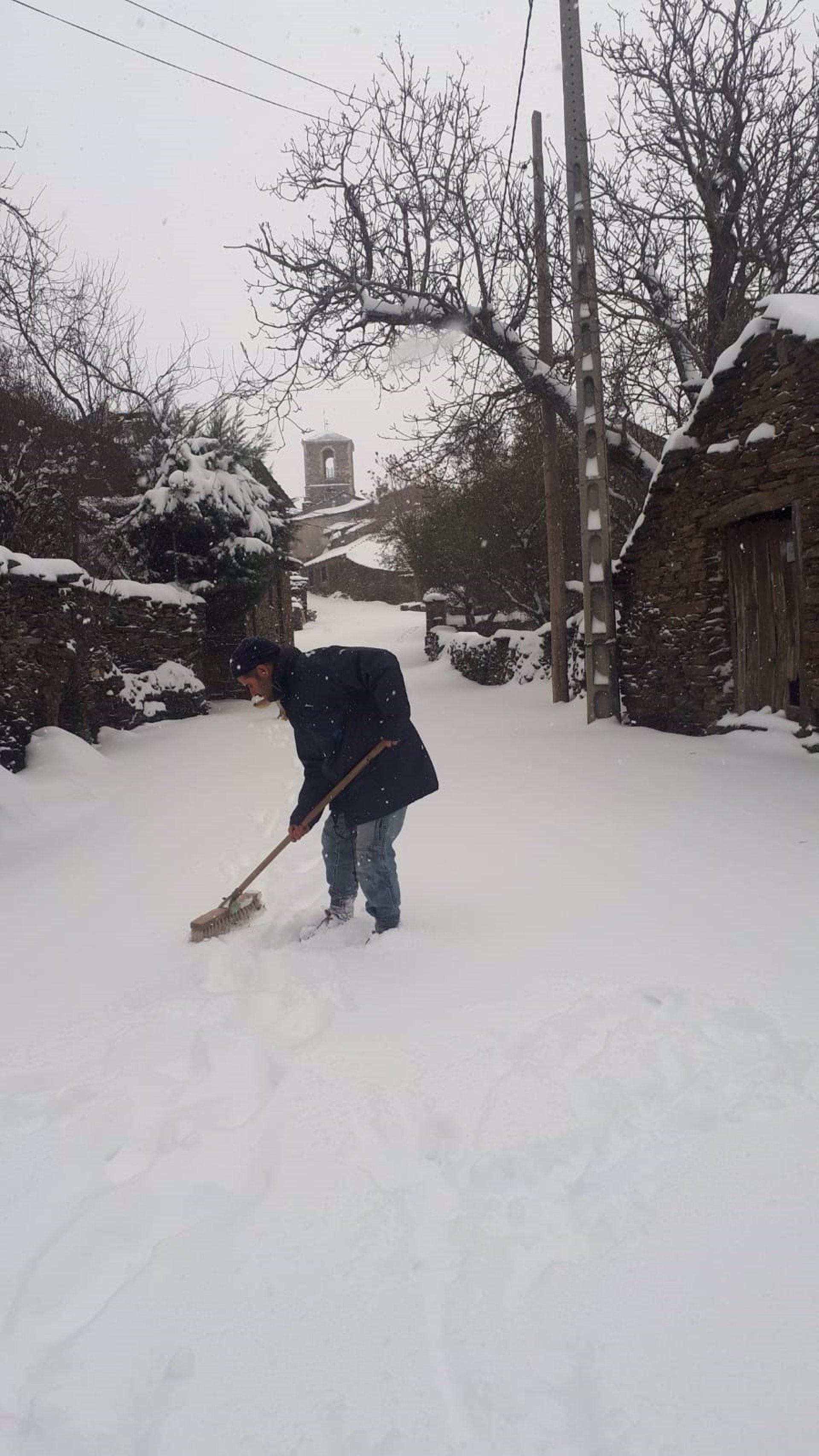 La Sierra Norte de Guadalajara reivindica apoyo ante el temporal por el peligro de quedarse aislados