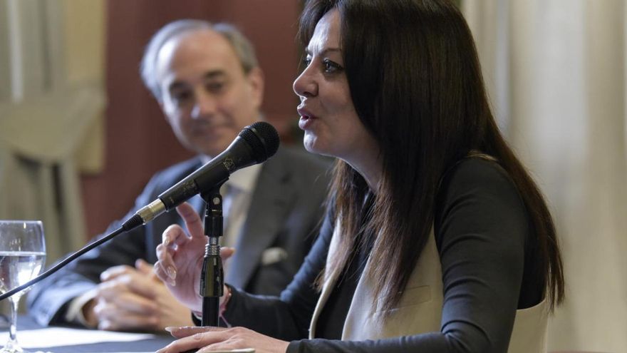 Con un homenaje a Sarmiento, reapareció Sandra Pettovello y dijo que Milei encomendó "emular su obra"