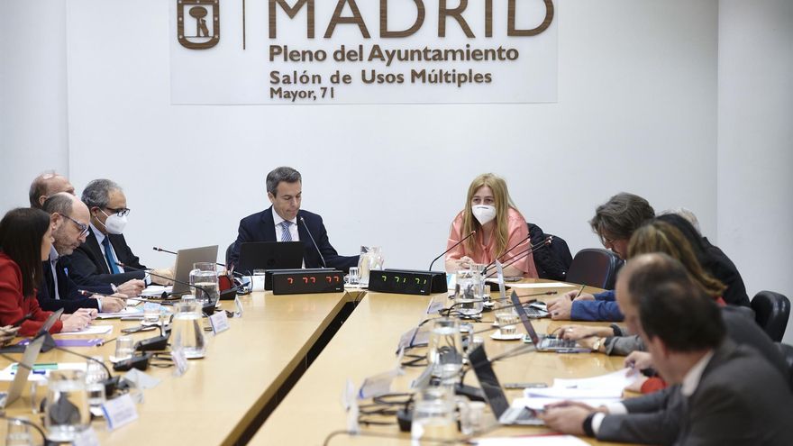 Octava sesión de la comisión de investigación del Ayuntamiento de Madrid para dilucidar si hubo intento de espionaje a Isabel Díaz Ayuso a través de medios municipales.