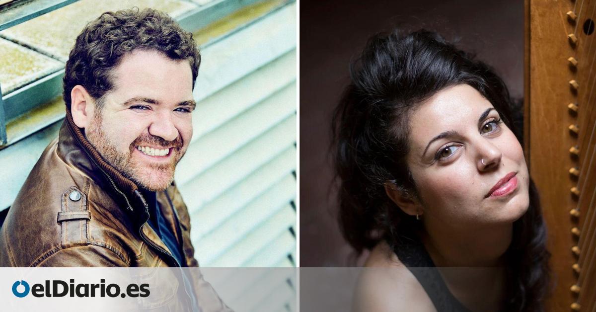 El tenor Manuel Gómez Ruiz y la arpista Sara Águeda protagonizan la próxima cita del ciclo  Barroco en la Fundación  de CajaCanarias