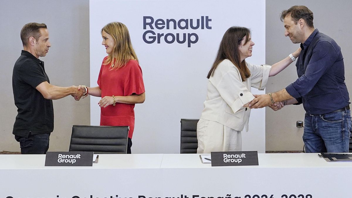 Renault España, UGT y CCOO firman el convenio que garantiza el empleo y nuevos vehículos