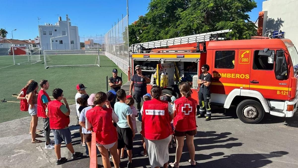 Cruz Roja mantiene su compromiso con la infancia y la juventud de La Palma