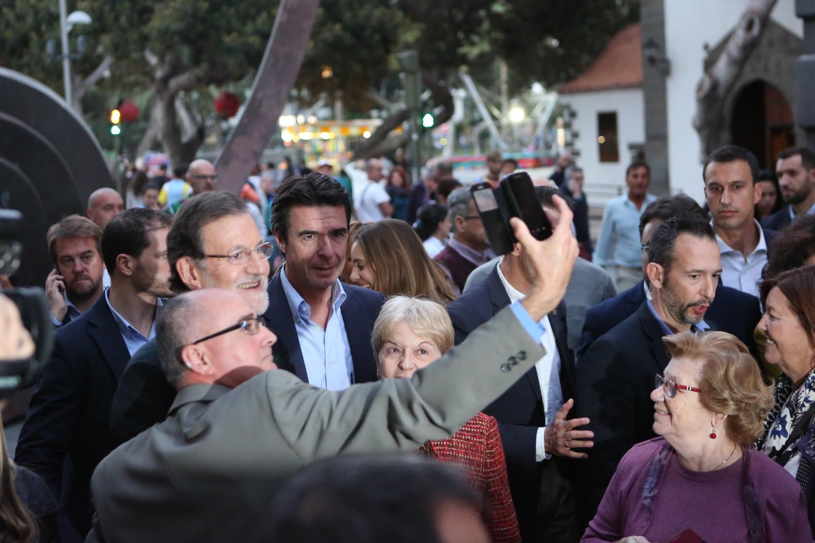 Mariano Rajoy en Triana