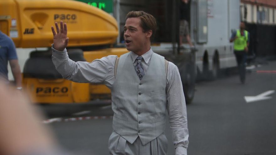 FOTOGALERÍA | Brad Pitt revoluciona la capital grancanaria