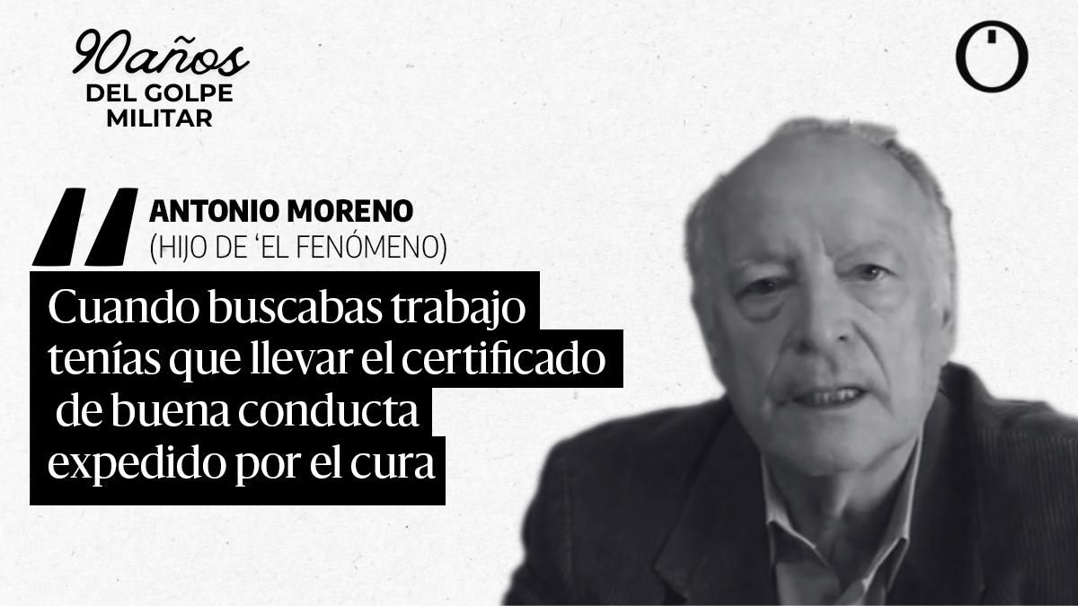 Entrevista a Antonio Moreno Ladrón de Guevara, hijo del escultor 'El Fenómeno'
