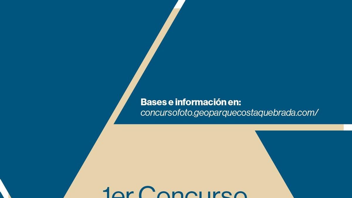 Cartel del concurso de fotografía.