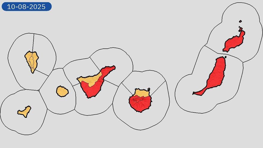 Aviso rojo por calor en Gran Canaria