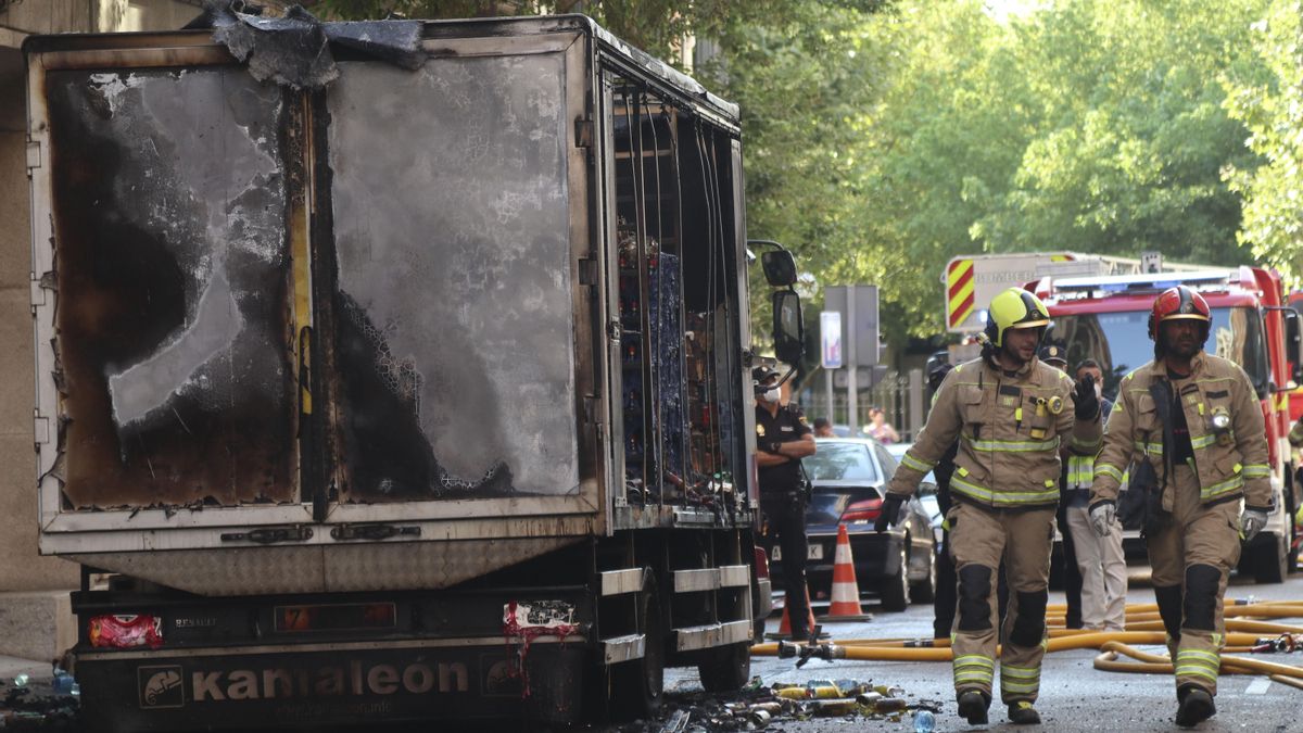 La explosión de gas de la semana pasada en Zamora.