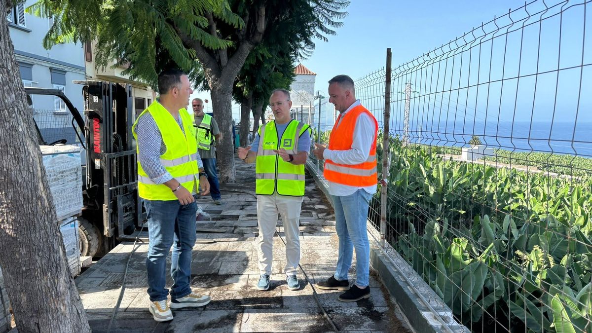 El Plan Insular de Desarrollo Local  “transforma la Avenida de la Constitución de Tazacorte para dar protagonismo a las personas”
