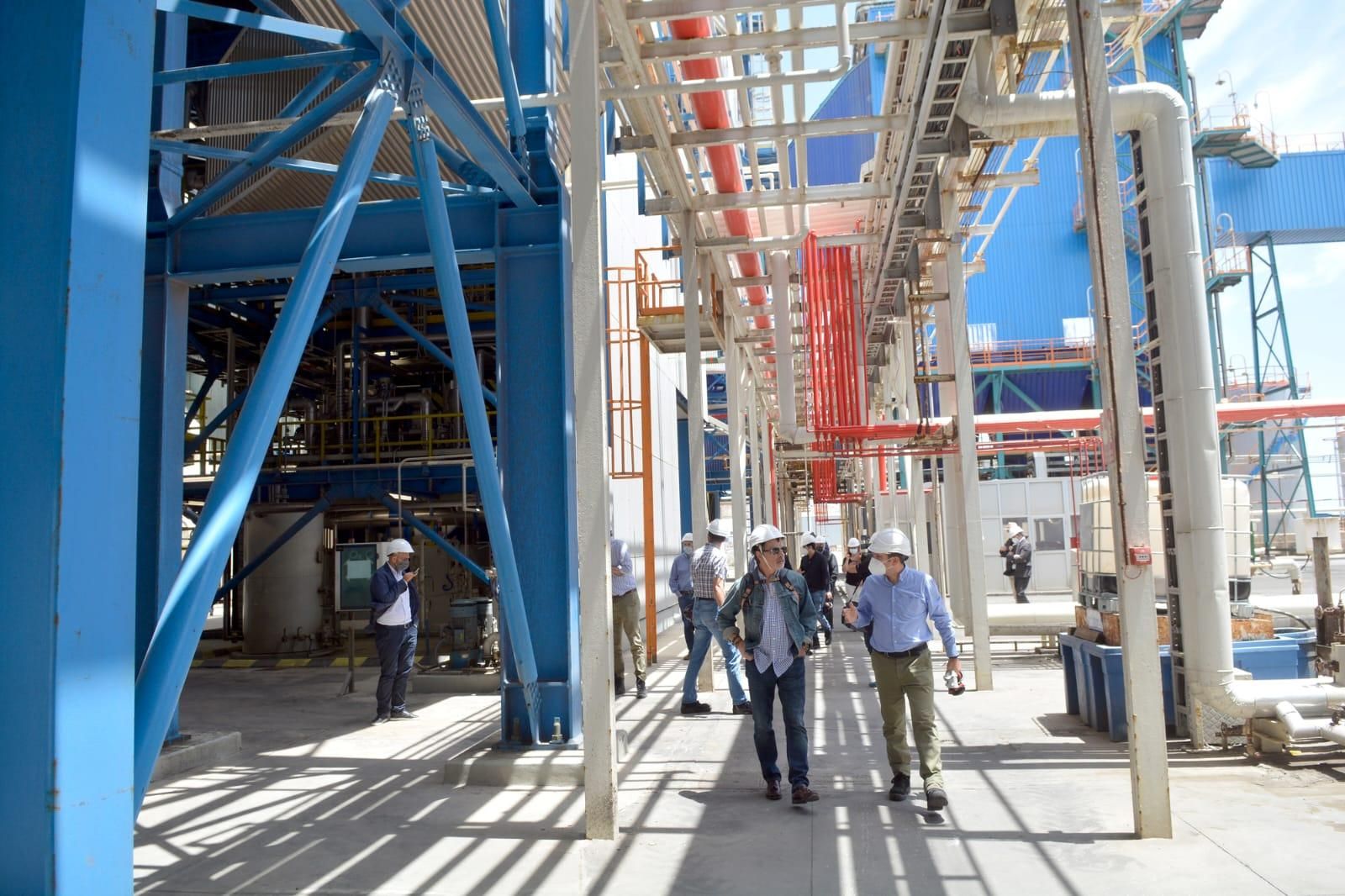 La central ocupa un espacio de 477.500 metros cuadrados.