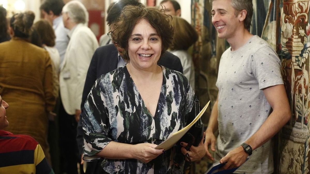 La vicepresidenta primera del Congreso de los Diputados y dirigente de Podemos, Gloria Elizo