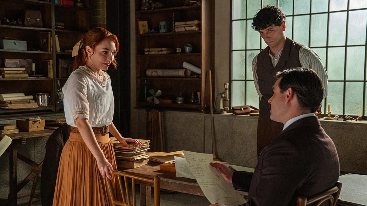 Enora, Toño y Manuel, en un capítulo de esta semana de 'La Promesa'