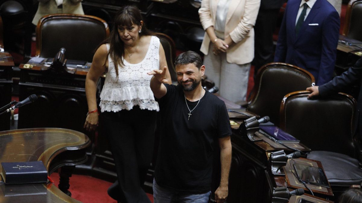 La jura de Juan Grabois