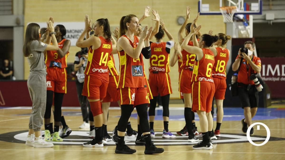 Las imágenes del España - Bélgica