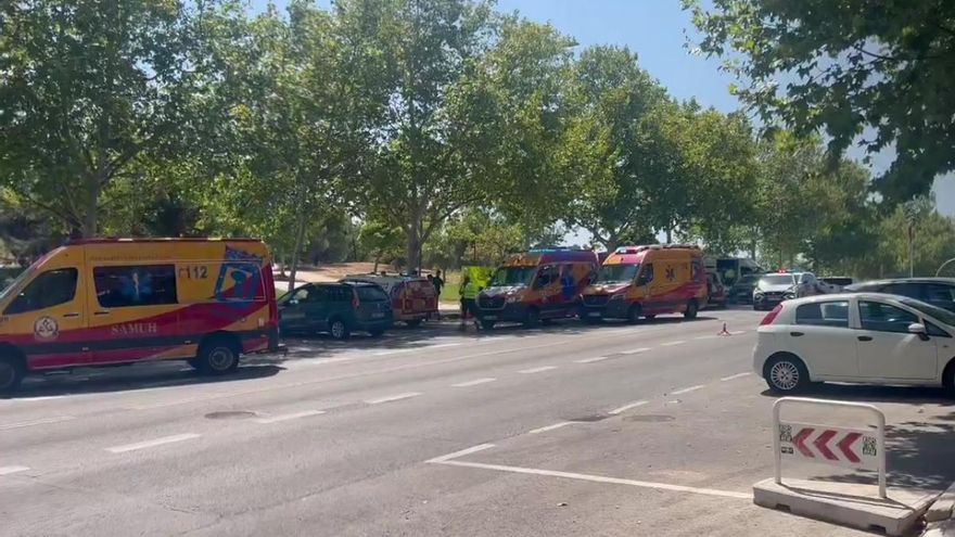 Muere un hombre por un golpe de calor mientras paseaba en un parque de Madrid