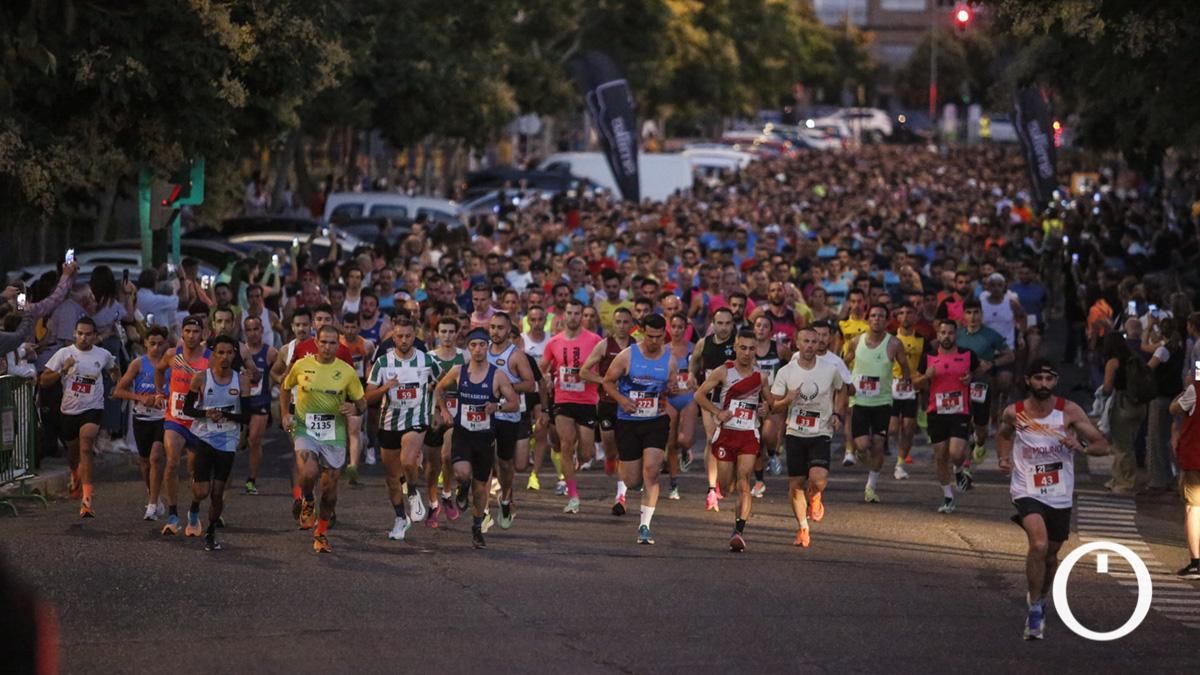 Arranque de la Carrera Nocturna Trotacalles 2024