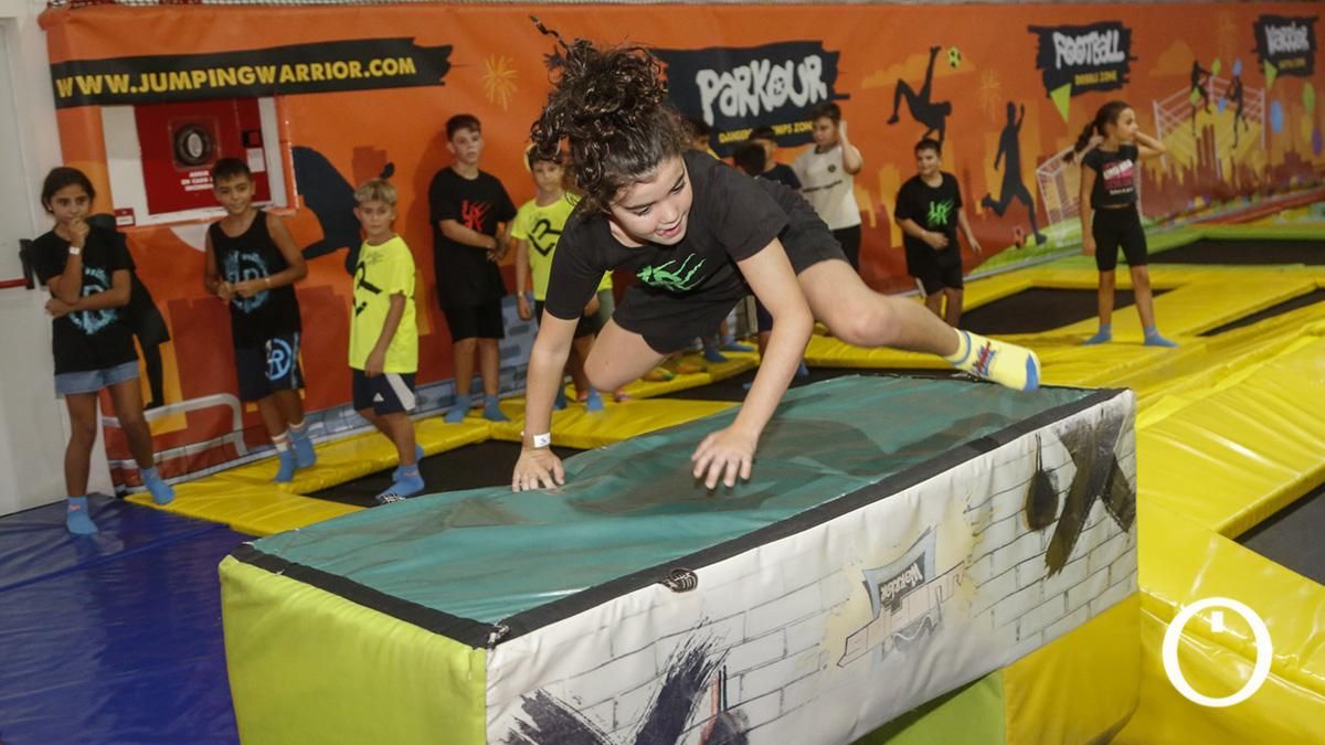 Parkour en Jumping Warrior con Álex Segura