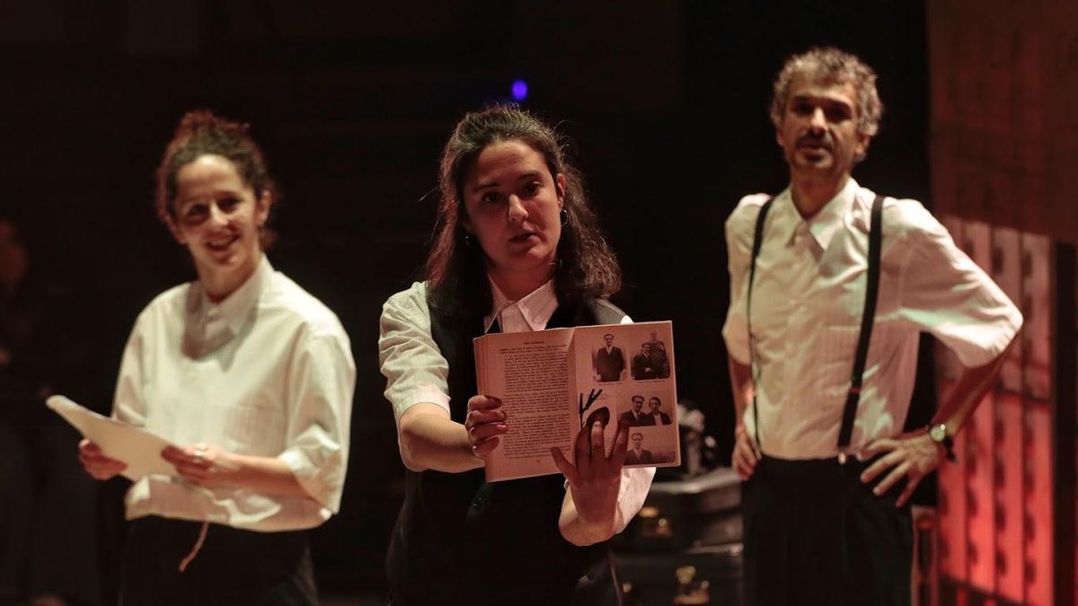 Las actrices de la obra 'Federico'.