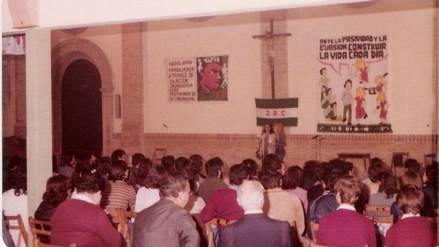 Asamblea andaluza de la JOC en 1979