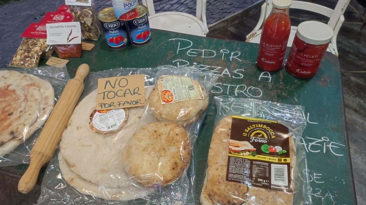 Productos artesanos y muy italianos en el Il Pastaio.