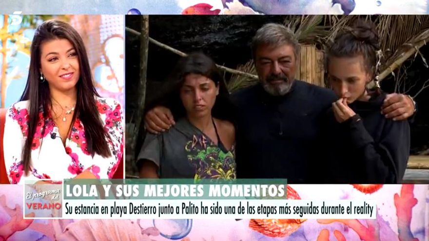 Lola cuenta cómo está su amistad con Palito un mes después del final de 'Supervivientes'