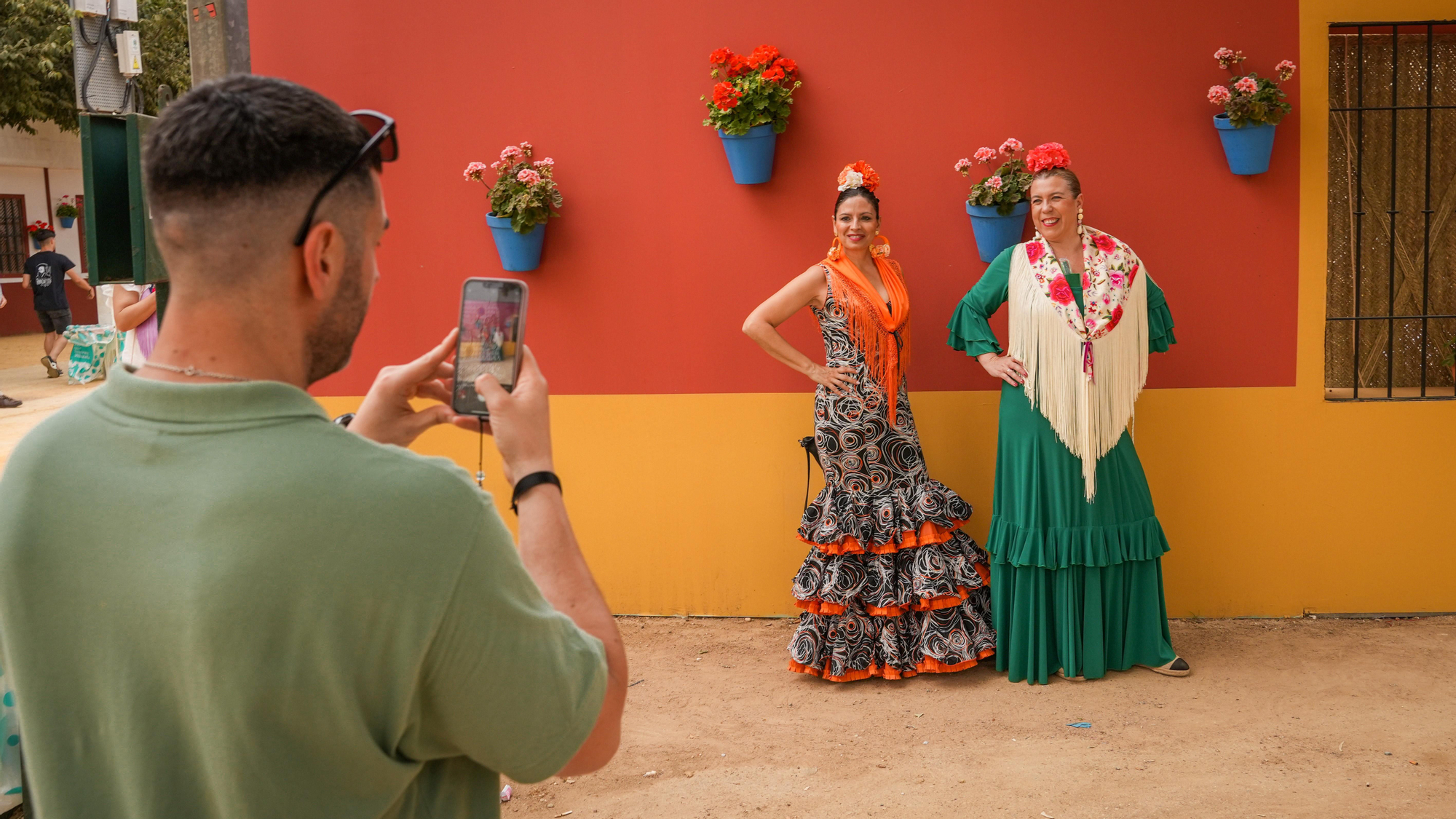 Ambiente del domingo de feria