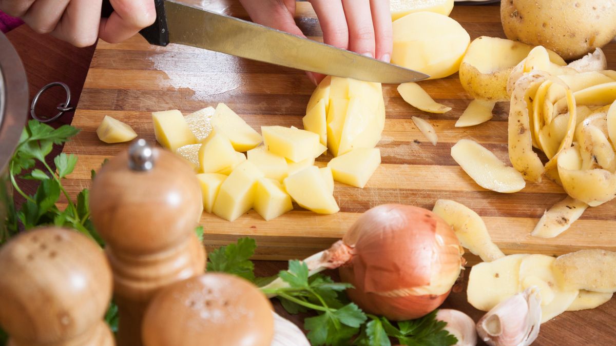 El corte no debe ser ni demasiado fino ni demasiado grueso