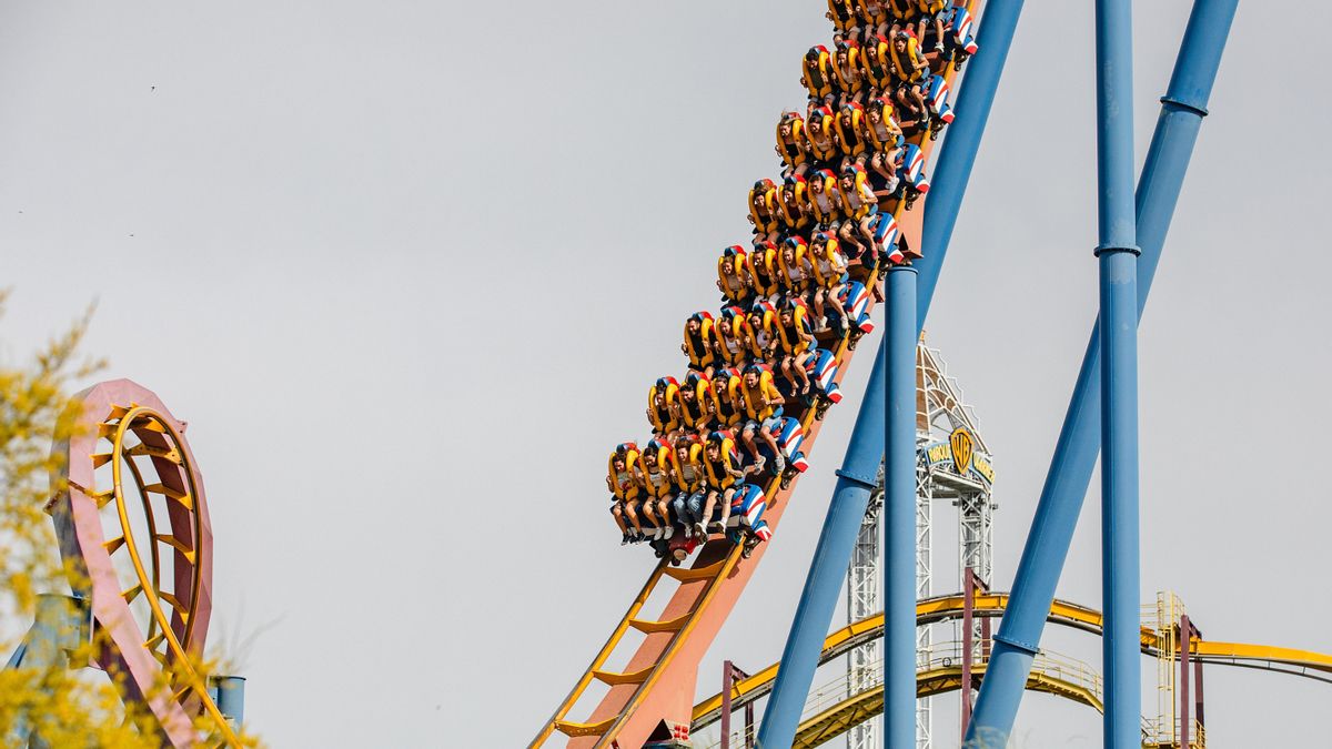 Montaña rusa 'Superman Atracción de Acero'