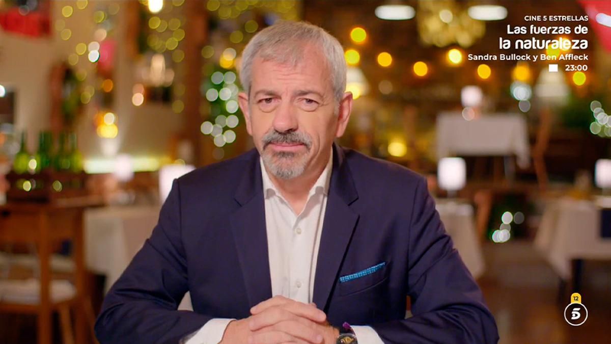 Carlos Sobera, presentador de 'First Dates'