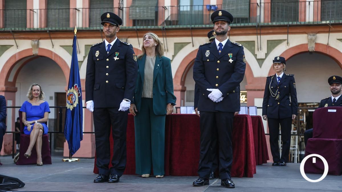 Acto de la Policía Nacional para celebrar su patrón, los Santos Ángeles Custodios