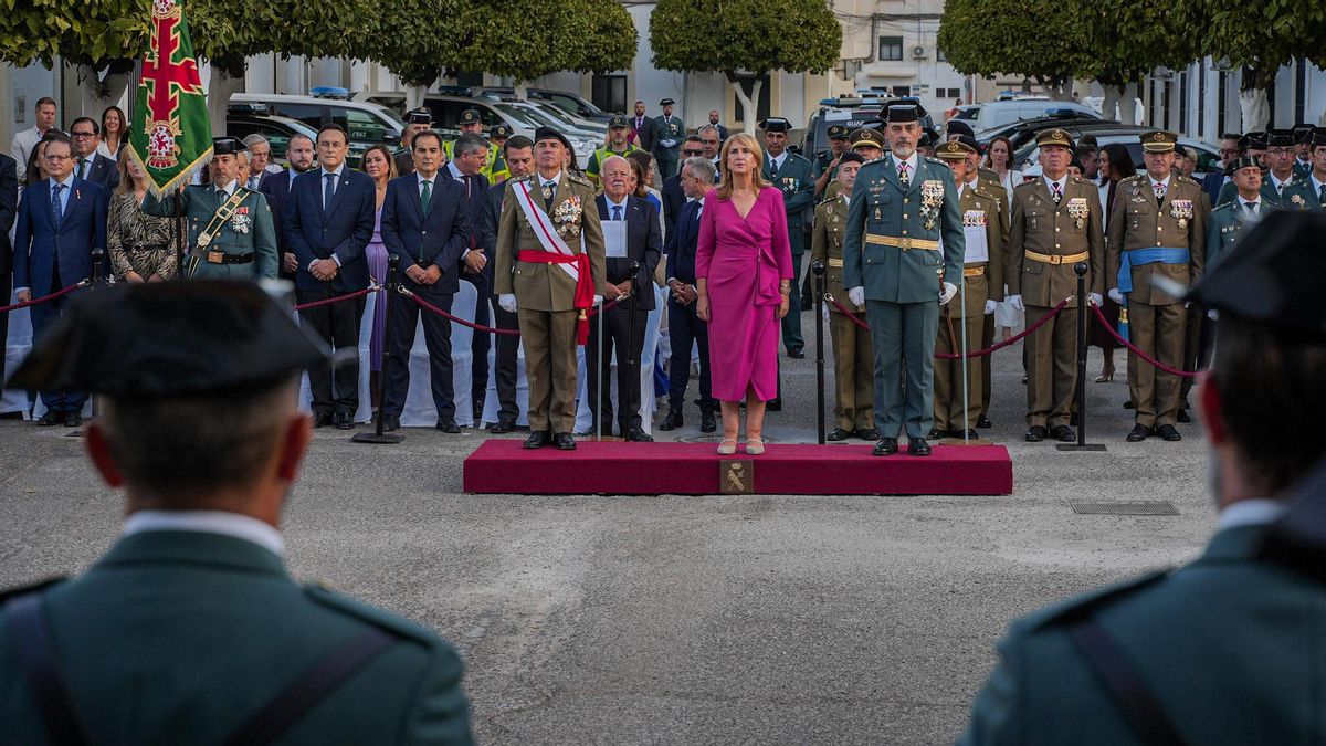 Desfile de la Guardia Civil por el Día de la Hispanidad